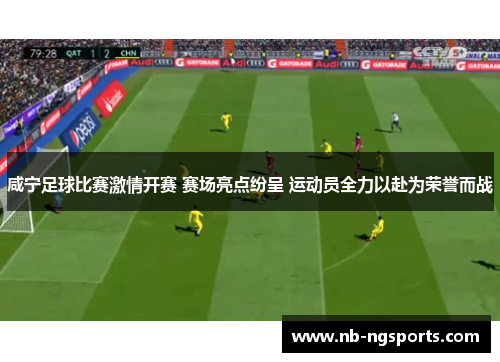咸宁足球比赛激情开赛 赛场亮点纷呈 运动员全力以赴为荣誉而战